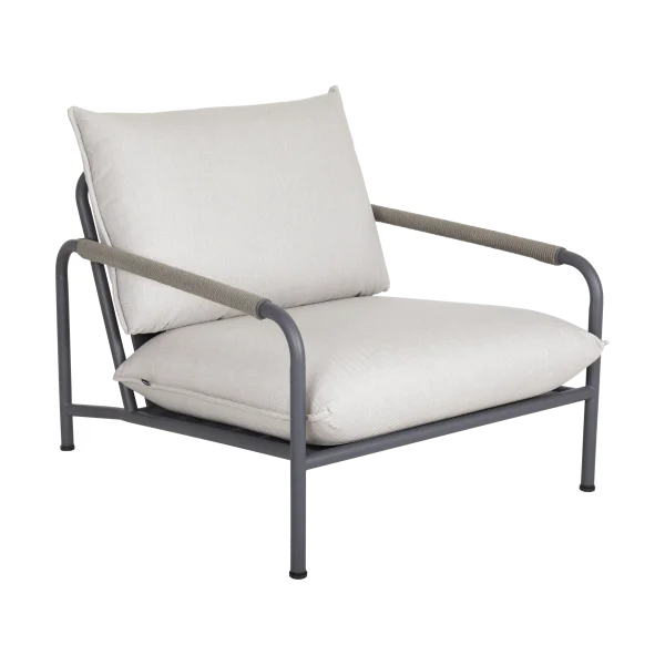 Brafab Lerberget Loungesessel Anthracite-Asche