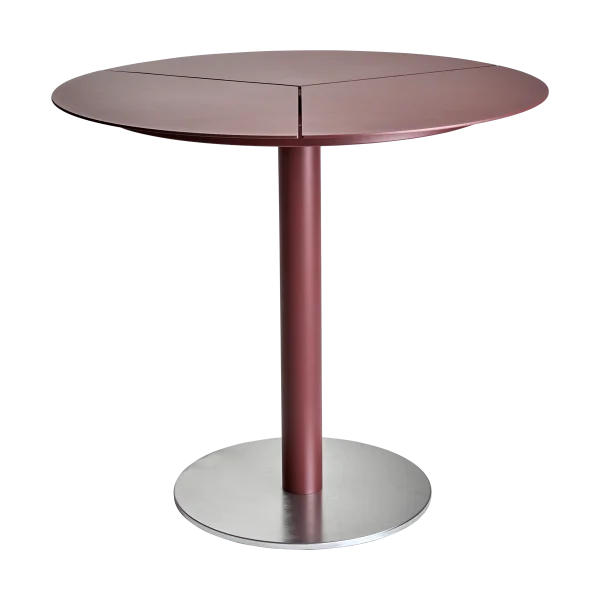 Brafab Peace Bistro Café-Tisch Ø80 cm Zin red