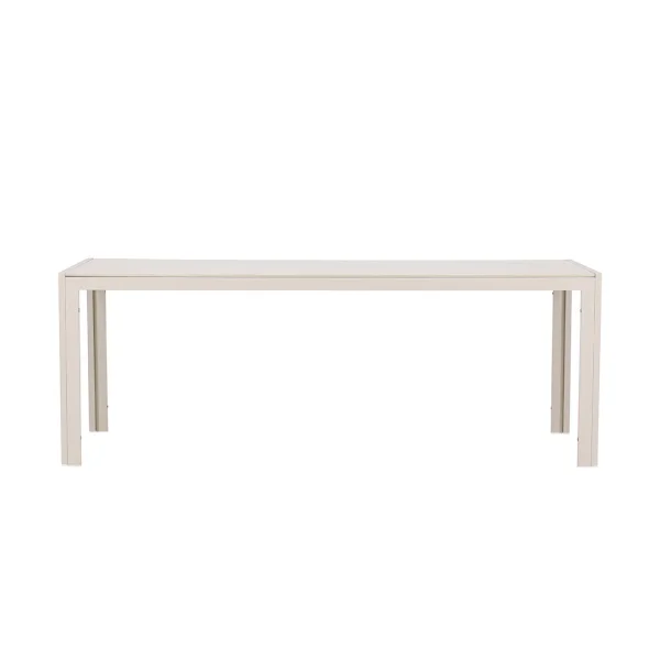 Break Gartentisch beige.
