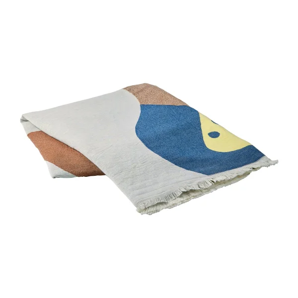 Broste Copenhagen Daphne Wolldecke 140 x 180cm Color mix