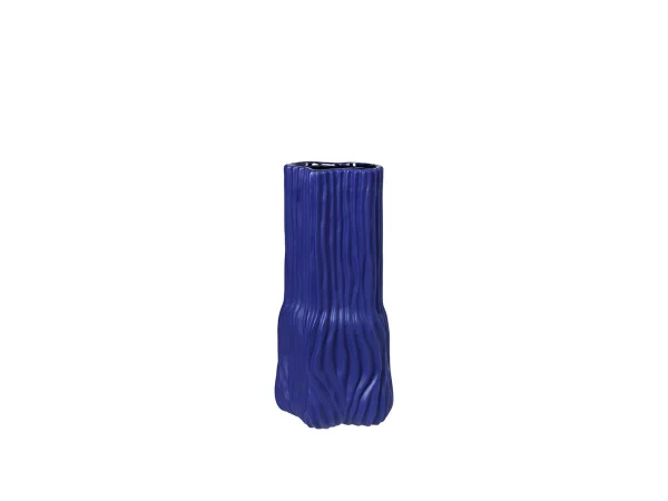 Broste Copenhagen Magny Vase 43x20,5 cm Steinzeug Blau