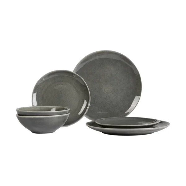 Broste Copenhagen Nordic Rain Dinnerset für zwei 6-teilig