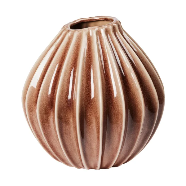 Broste Copenhagen Wide Vase L 30 cm Fawn