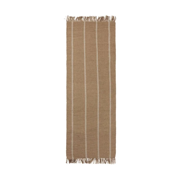 Broste Copenhagen Yuki Fussmatte White-natural, 70x200 cm
