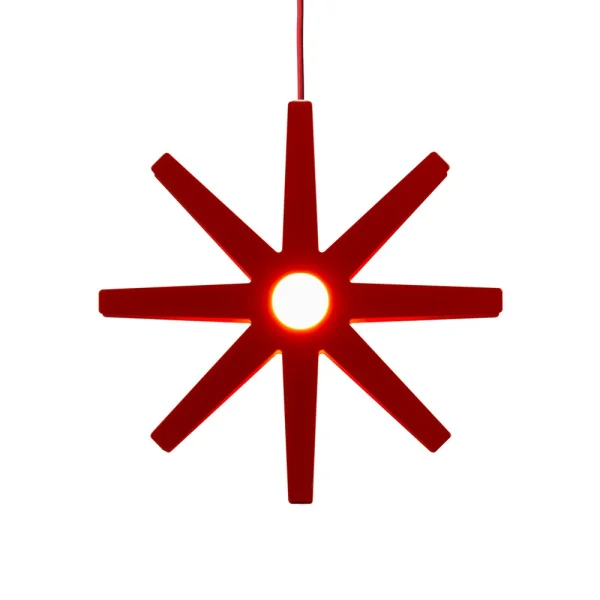 Bsweden Fling 78 Adventleuchte Rot, rotes Kabel