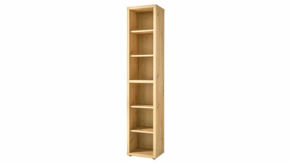Bücherregal Artisan Eiche 45 x 215 cm 6 Ablagefächer - RILEGA