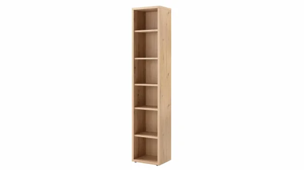 Bücherregal Büroregal Artisan Eiche 44 x 217 cm - DISEGNO