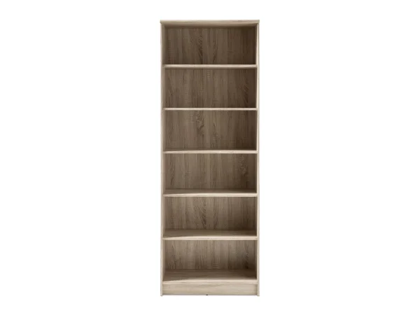 Bücherregal Standregal Sonoma Eiche 72 x 198 cm - 5 Einlegeböden - OPTIMUS