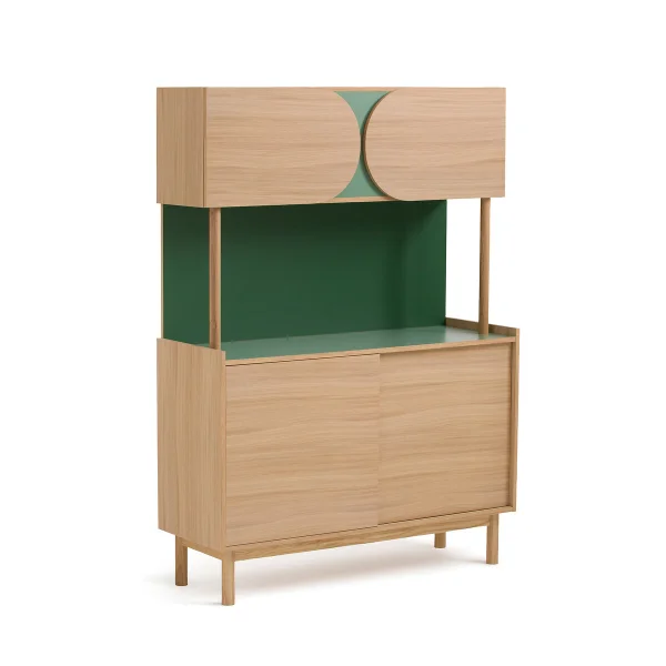 Buffetschrank Quillan, Eichenfurnier Und Formica