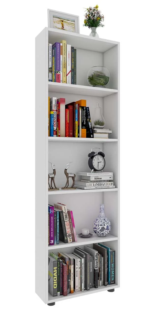 Bulas5 Regal 5 Ablagen weiß.