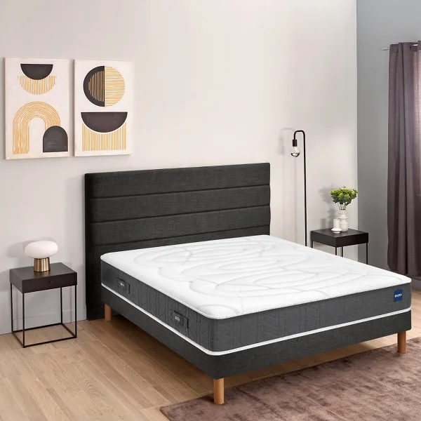 BULTEX Set Aus Kaltschaummatratze Optimum + Bettrahmen Mit Lattenrost