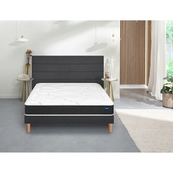 BULTEX Set Aus Kaltschaummatratze Smart Repair + Bettrahmen Mit Lattenrost