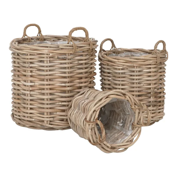Burton Körbe Set von 3 Natur.