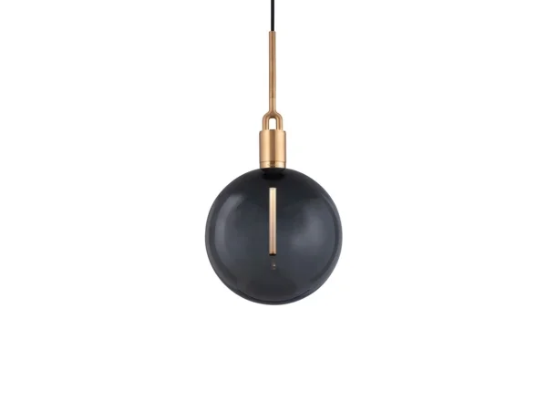 Buster+Punch - Forked Globe Pendelleuchte Dim. Large Smoked/Brass