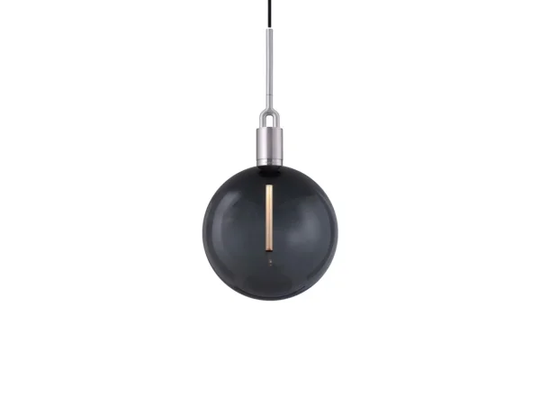 Buster+Punch - Forked Globe Pendelleuchte Dim. Large Smoked/Steel