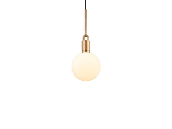 Buster+Punch - Forked Globe Pendelleuchte Dim. Medium Opal/Brass