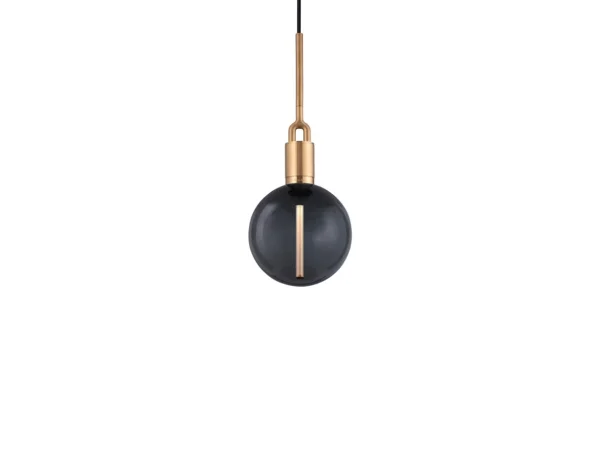 Buster+Punch - Forked Globe Pendelleuchte Dim. Medium Smoked/Brass