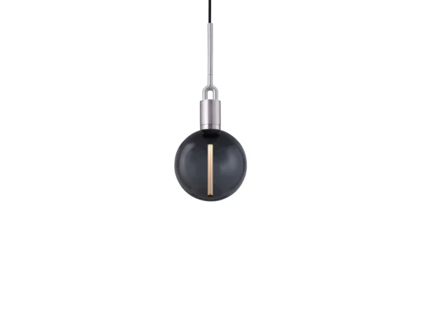 Buster+Punch - Forked Globe Pendelleuchte Dim. Medium Smoked/Steel