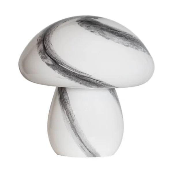 By Rydéns Mira Mushroom Tischlampe 30 cm Weiß-schwarz
