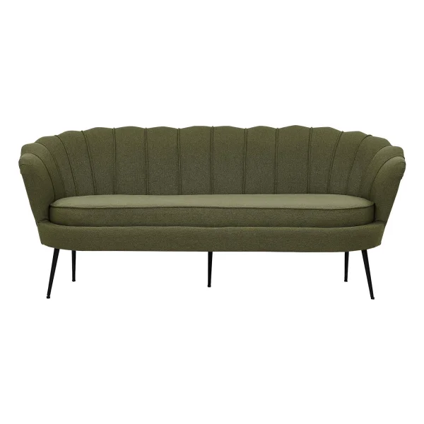 Calais Sofa 3 Personen grün.