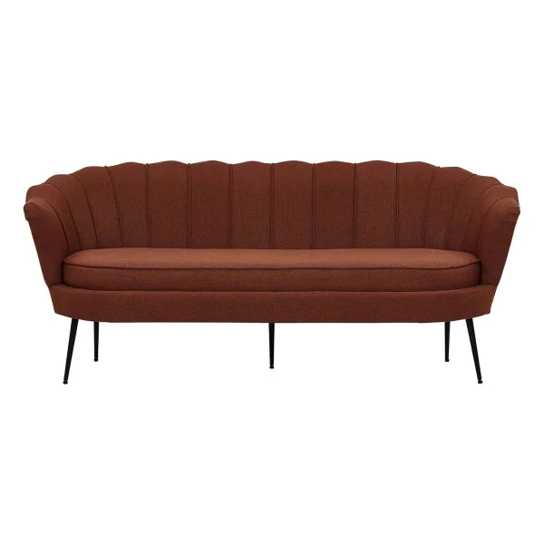 Calais Sofa 3 Personen rot.
