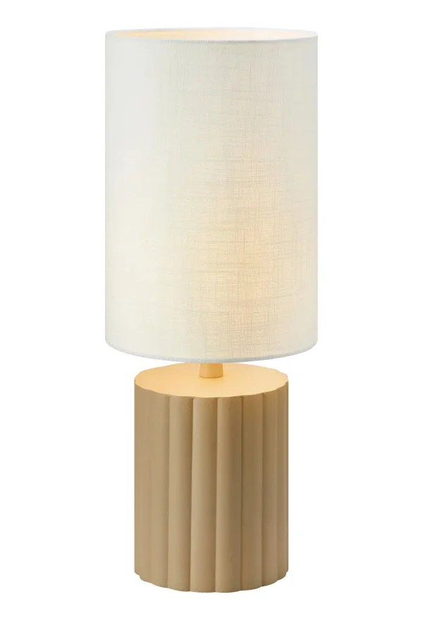 Can Tischlampe Weiß/Beige