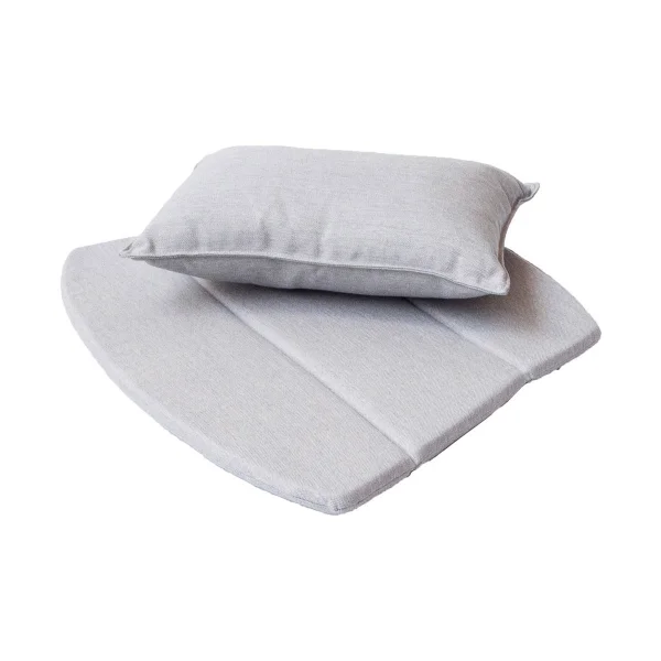 Cane-line Breeze Lounge-Sesselsitzgruppe Cane-line Matt Light Grey