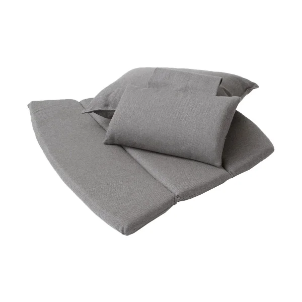 Cane-line Breeze Lounge-Sesselsitzgruppe mit hoher Rückenlehne Cane-line Matt Taupe