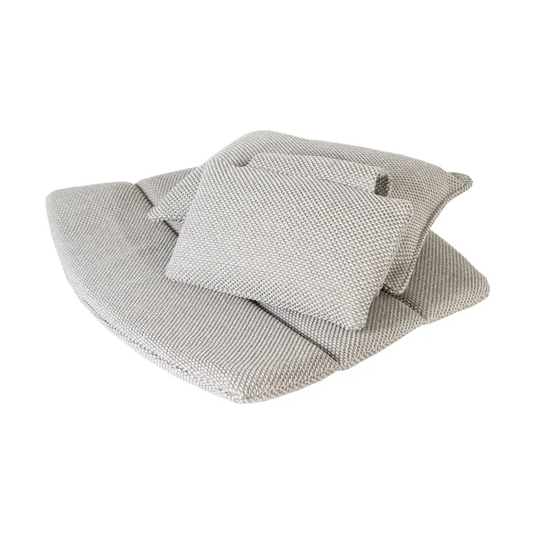 Cane-line Breeze Lounge-Sesselsitzgruppe mit hoher Rückenlehne Focus Light Grey
