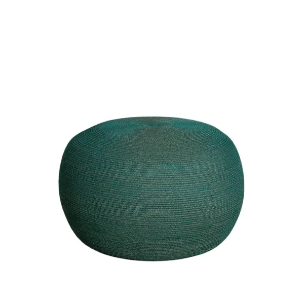 Cane-line Circle Fußhocker Ø75 cm Dark Green