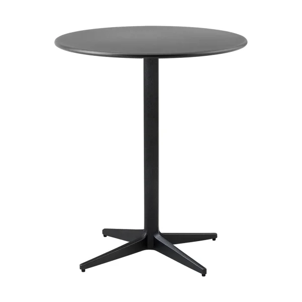 Cane-line Drop Café-Tisch Ø60 cm Lava Grey-Lava Grey