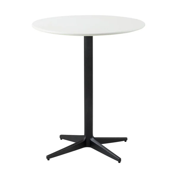 Cane-line Drop Café-Tisch Ø60 cm White-Lava Grey