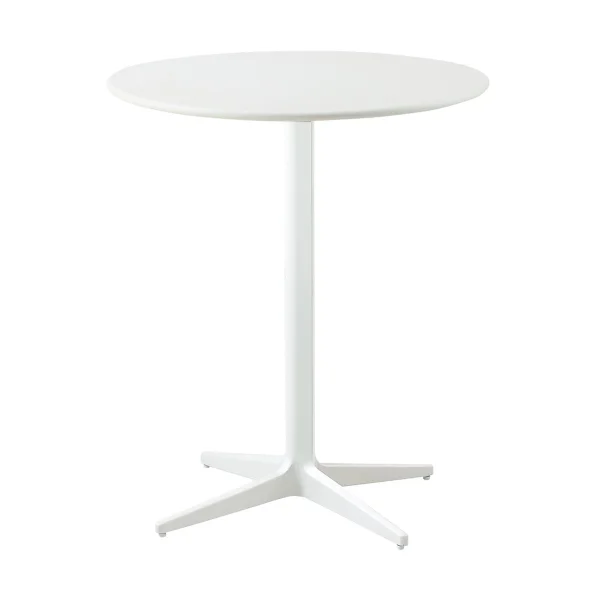 Cane-line Drop Café-Tisch Ø60 cm White-White
