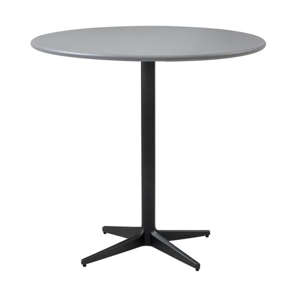 Cane-line Drop Café-Tisch Ø80 cm Hellgrau-Lavagrau