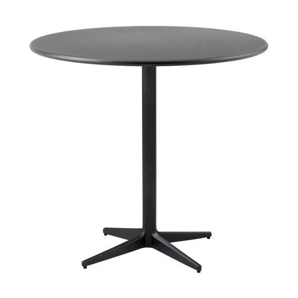 Cane-line Drop Café-Tisch Ø80 cm Lava-Grau Lava-Grau