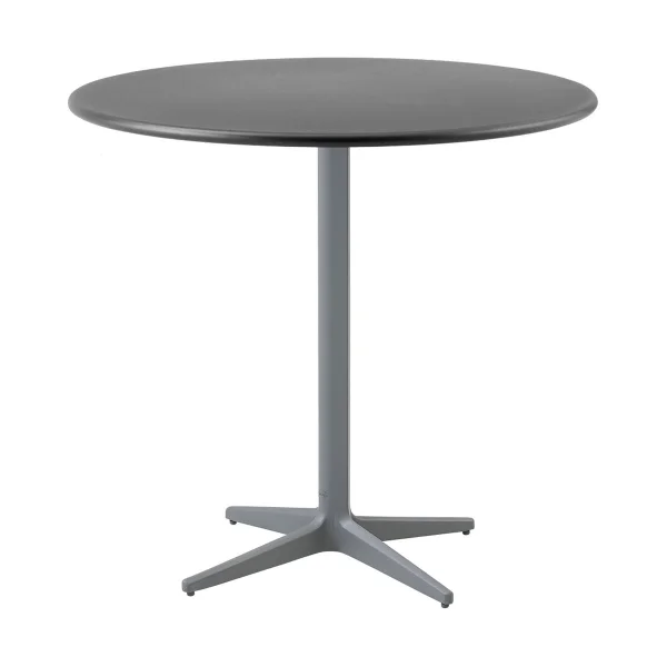 Cane-line Drop Café-Tisch Ø80 cm Lava Grey-Light Grey