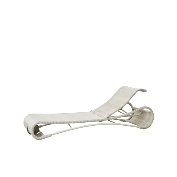 Cane-line Escape Sonnenliege White Grey