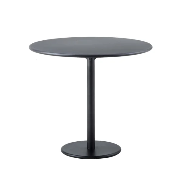 Cane-line Go Café-Tisch Ø80 cm Lava Grey-Lava Grey