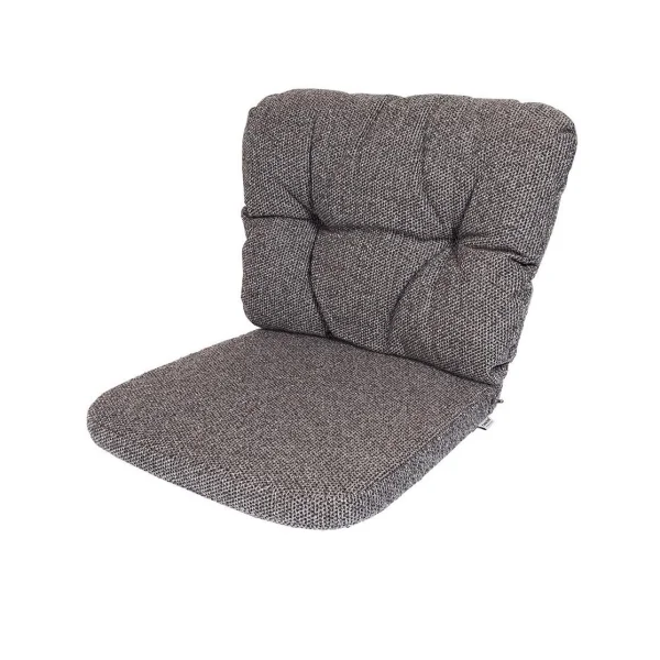 Cane-line Ocean/Basket/Moments Stuhlkissen-Set Wove Dark Grey