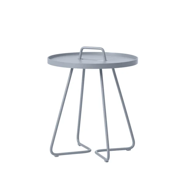 Cane-line On the move Tisch Ø44 cm Light Grey
