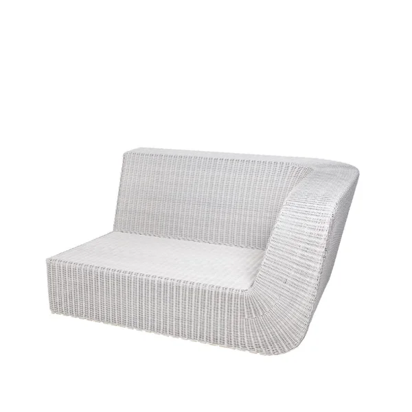 Cane-line Savannah Modulsofa White Grey, links