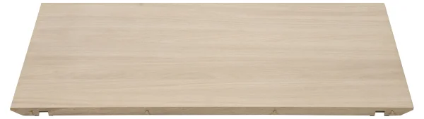 Canes Einlegeplatten 2 stck. Eiche Furnier weiß gebeizt.