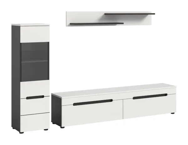 Canu Regal C15 System weiß, dunkelgrau.