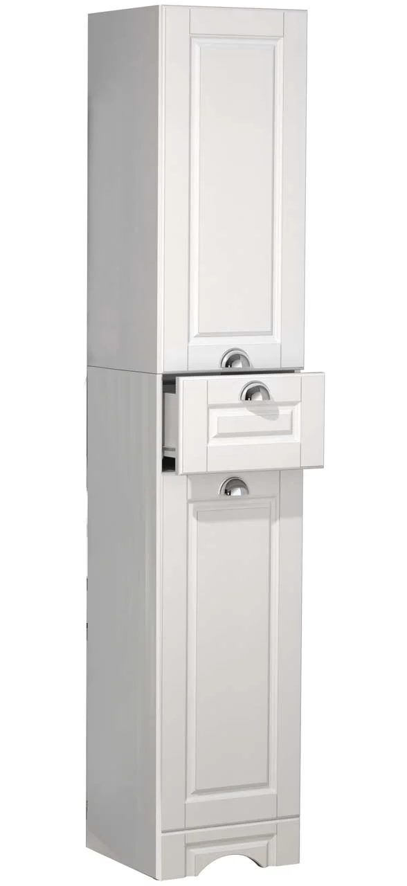 Casalo Hochschrank Bad weiß.