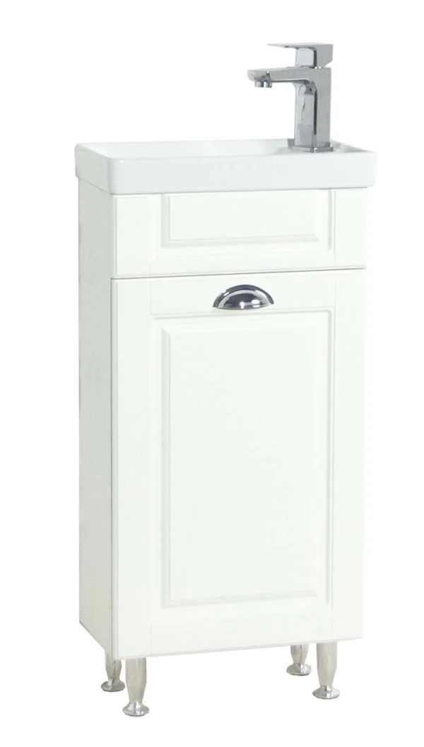 CasaloM Waschbeckenunterschrank weiß.