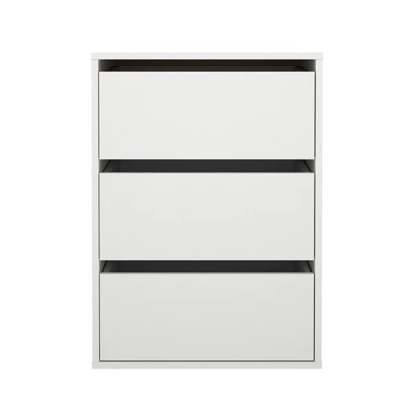 Catania Schubladeneinsatz 3 Schubladen 51 cm bis 140 cm Kleiderschrank weiß