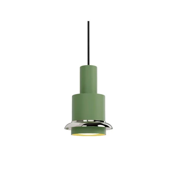Chaumont Pendelleuchte Ø15xH22 Green/Nickel - DCW