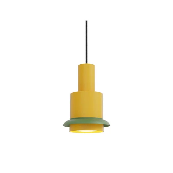 Chaumont Pendelleuchte Ø15xH22 Yellow/Green - DCW