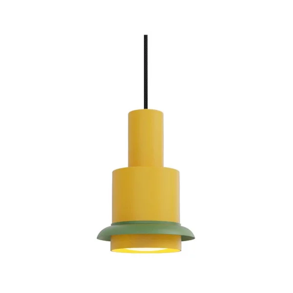 Chaumont Pendelleuchte Ø19xH28 Yellow/Green - DCW