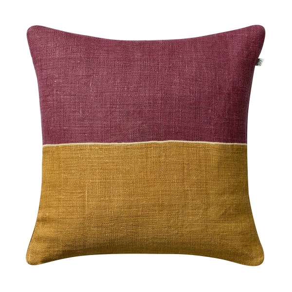 Chhatwal & Jonsson Amol Kissenbezug 50 x 50cm Ruby-masala yellow